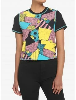 HUNIVERS The Nightmare Before Christmas Sally Patchwork Skimmer Top