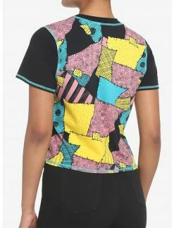 HUNIVERS The Nightmare Before Christmas Sally Patchwork Skimmer Top -HER SHOP unnamed file 307