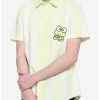 HUNIVERS Keroppi Stripe Woven Button-Up