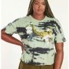 HUNIVERS Her Universe Marvel Loki Sylvie Crown Tie-Dye T-Shirt Plus Size