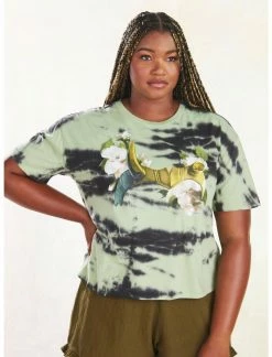 HUNIVERS Her Universe Marvel Loki Sylvie Crown Tie-Dye T-Shirt Plus Size