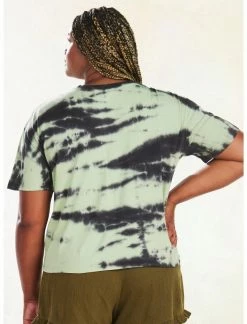 HUNIVERS Her Universe Marvel Loki Sylvie Crown Tie-Dye T-Shirt Plus Size -HER SHOP unnamed file 331