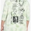 HUNIVERS Shrek Fairytale Fugitives Tie-Dye T-Shirt Plus Size
