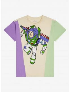 HUNIVERS Her Universe Disney Pixar Toy Story Buzz Lightyear Panel T-Shirt