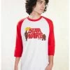 OURUNVRS Our Universe Star Wars Logo Droids Raglan T-Shirt