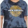 HUNIVERS Her Universe Marvel Thor: Love And Thunder New Asgard Blue Wash Crop T-Shirt Plus Size