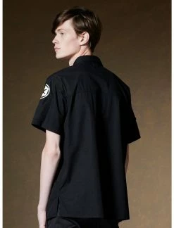 OURUNVRS Our Universe Star Wars Imperial Logo Woven Button-Up -HER SHOP unnamed file 396