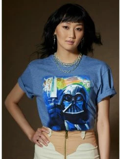 OURUNVRS Our Universe Star Wars Darth Vader Character Sketch T-Shirt -HER SHOP unnamed file 402
