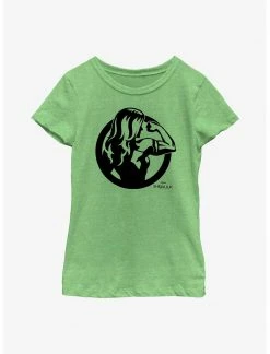 HER Marvel She-Hulk Arm Flex Icon Youth Girls T-Shirt