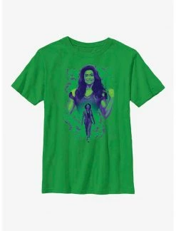HER Marvel She-Hulk Transformation Youth T-Shirt