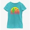 HER Marvel She-Hulk Retro Sunset Youth Girls T-Shirt