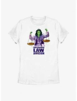 HER Marvel She-Hulk Superhuman Law Scales Womens T-Shirt