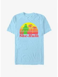 HER Marvel She-Hulk Retro Sunset T-Shirt