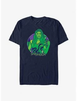 HER Marvel She-Hulk Color Block Circle Badge T-Shirt