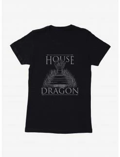 HER House Of The Dragon Road To The Iron Throne Womens T-Shirt