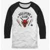 HER Stranger Things Hellfire Club Raglan