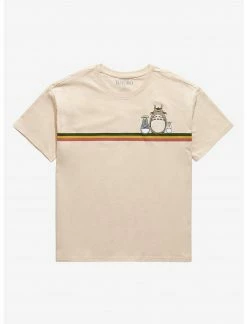 HUNIVERS Her Universe Studio Ghibli My Neighbor Totoro Totoros Retro Stripe T-Shirt