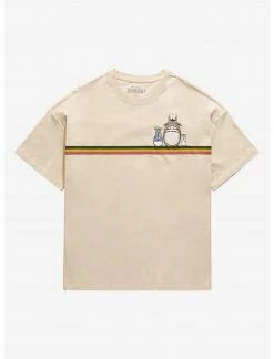 HUNIVERS Her Universe Studio Ghibli My Neighbor Totoro Totoros Retro Stripe T-Shirt Plus Size