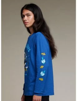 OURUNVRS Our Universe Disney Holiday Hanukkah Long-Sleeve T-Shirt -HER SHOP unnamed file 56