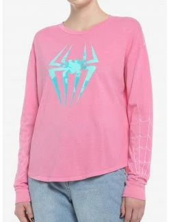 HUNIVERS Her Universe Marvel Spider-Gwen Long-Sleeve T-Shirt