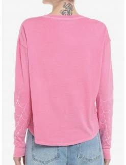 HUNIVERS Her Universe Marvel Spider-Gwen Long-Sleeve T-Shirt -HER SHOP unnamed file 60