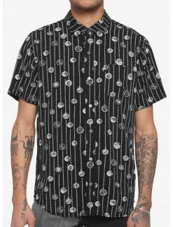 OURUNVRS The Witcher Medallion Woven Button-Up