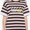 HUNIVERS Her Universe Disney Mickey Mouse Lineup Stripe T-Shirt