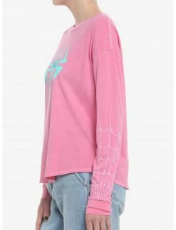 HUNIVERS Her Universe Marvel Spider-Gwen Long-Sleeve T-Shirt -HER SHOP unnamed file 62