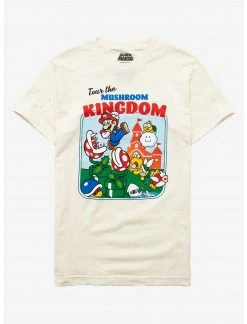 HUNIVERS Super Mario Bros. Tour The Mushroom Kingdom T-Shirt