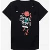 HUNIVERS Her Universe Disney Beauty And The Beast Break The Spell Distressed T-Shirt