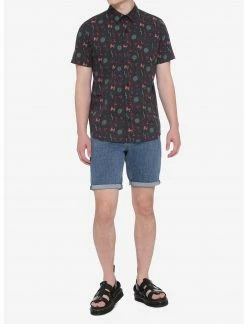 OURUNVRS Our Universe Star Wars Dark Side Galactic Empire Neon Woven Button-Up Her Universe Exclusive -HER SHOP unnamed file 637