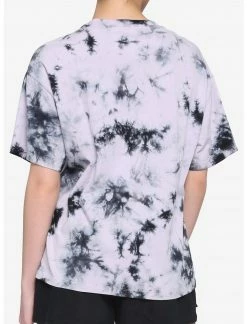 HUNIVERS Aaahh!!! Real Monsters Tie-Dye T-Shirt -HER SHOP unnamed file 642