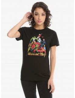 Marvel Ladies Of Marvel Retro T-Shirt