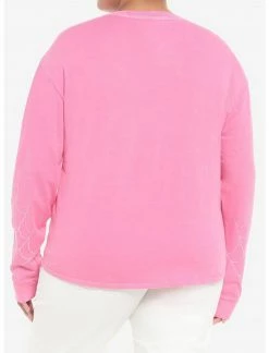 HUNIVERS Her Universe Marvel Spider-Gwen Long-Sleeve T-Shirt Plus Size -HER SHOP unnamed file 65