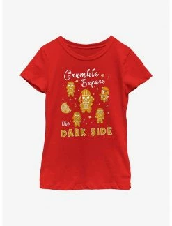 HER Star Wars Crumble Before The Dark Side Cookies Youth Girls T-Shirt