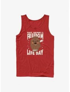 HER Star Wars Chewie Happy Life Day T-Shirt