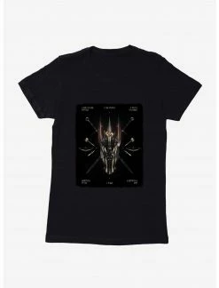 HER The Lord Of The Rings Sauron Swords Womens T-Shirt