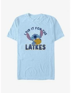 HER Disney Lilo & Stitch Did It For Hanukkah Latkes T-Shirt