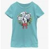HER Disney 101 Dalmatians Puppy Christmas Wreath Youth Girls T-Shirt