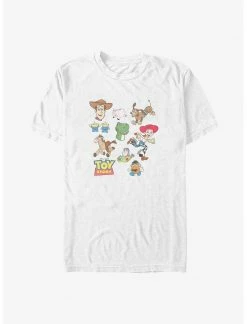 HER Disney Pixar Toy Story Character Faces T-Shirt