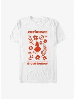 HER Disney Alice In Wonderland Curiouser And Curiouser T-Shirt