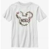 HER Disney Mickey Mouse Noel Mistletoe Ears Youth T-Shirt