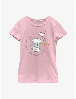 HER Disney Winnie The Pooh Making Wishes Youth Girls T-Shirt