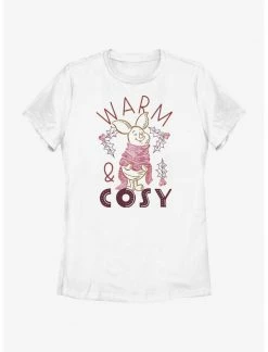 HER Disney Winnie The Pooh Piglet Warm And Cosy Womens T-Shirt