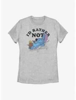 Disney Lilo & Stitch I'd Rather Not Womens T-Shirt