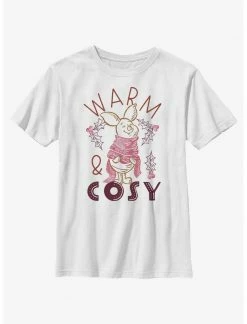 HER Disney Winnie The Pooh Piglet Warm And Cosy Youth T-Shirt