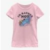 Disney Lilo & Stitch I'd Rather Not Youth Girls T-Shirt