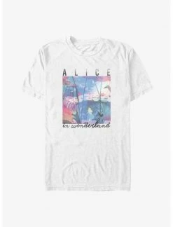 HER Disney Alice In Wonderland Garden Scene T-Shirt