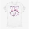 HER Disney Alice In Wonderland A Little Mad Sometimes Womens T-Shirt