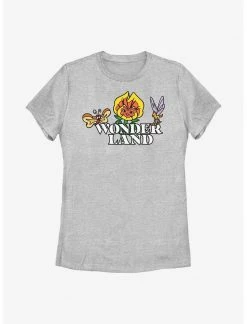 HER Disney Alice In Wonderland Flower Logo Womens T-Shirt